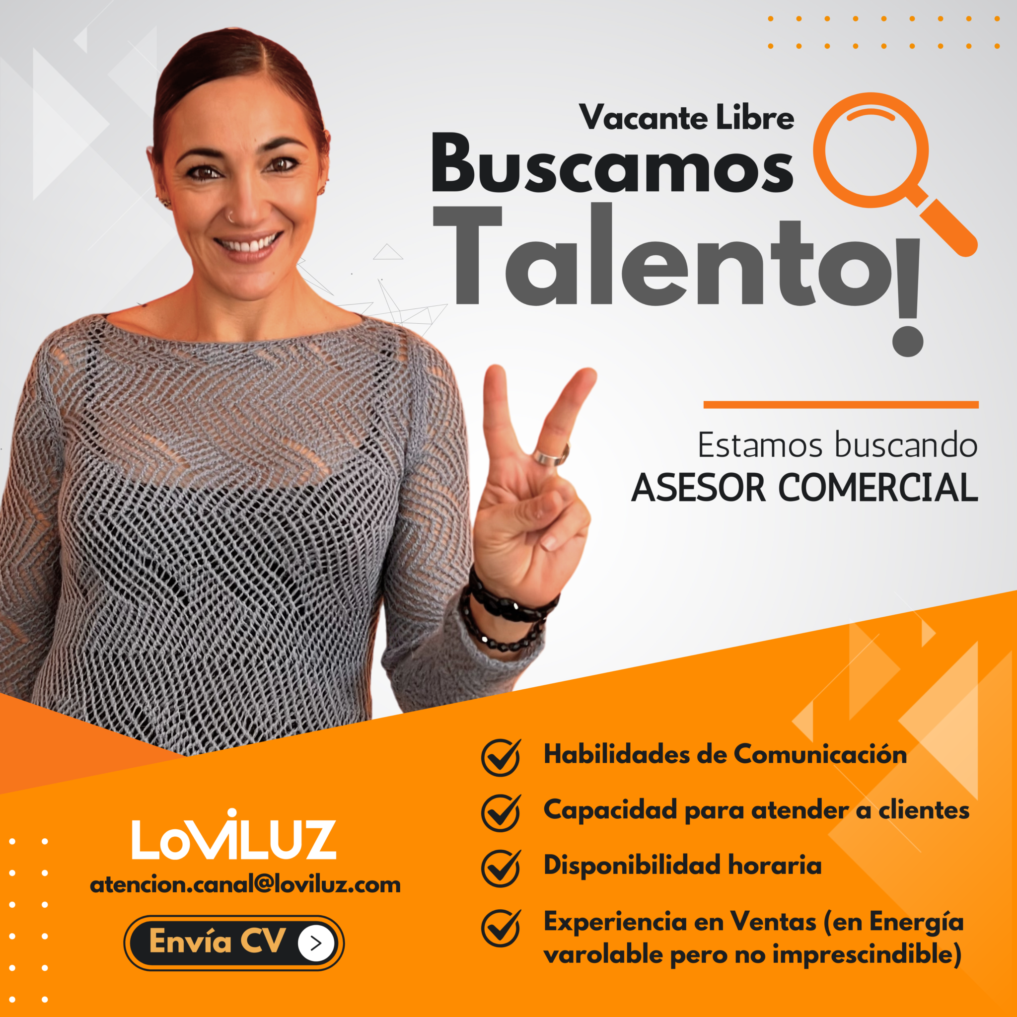 Únete al equipo de Loviluz